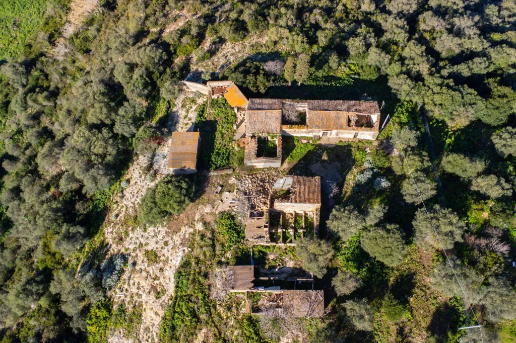 Vue aérienne - Buildable Land with Panoramic View in Monte Furru, Sassari