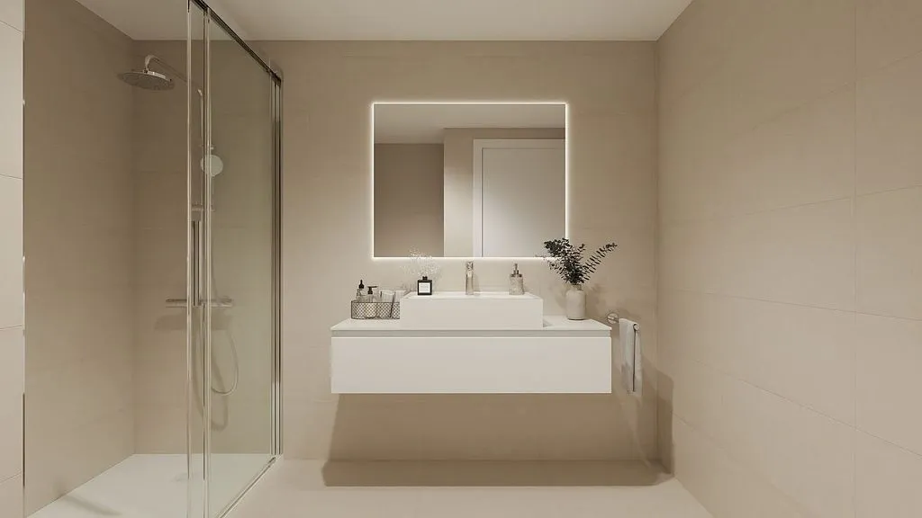 Salles de bain - New Flat with Pool in Sant Cugat del Vallès
