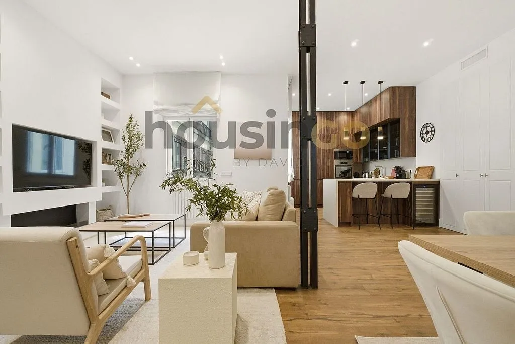 Séjour - Furnished Flat with Terrace in Salamanca