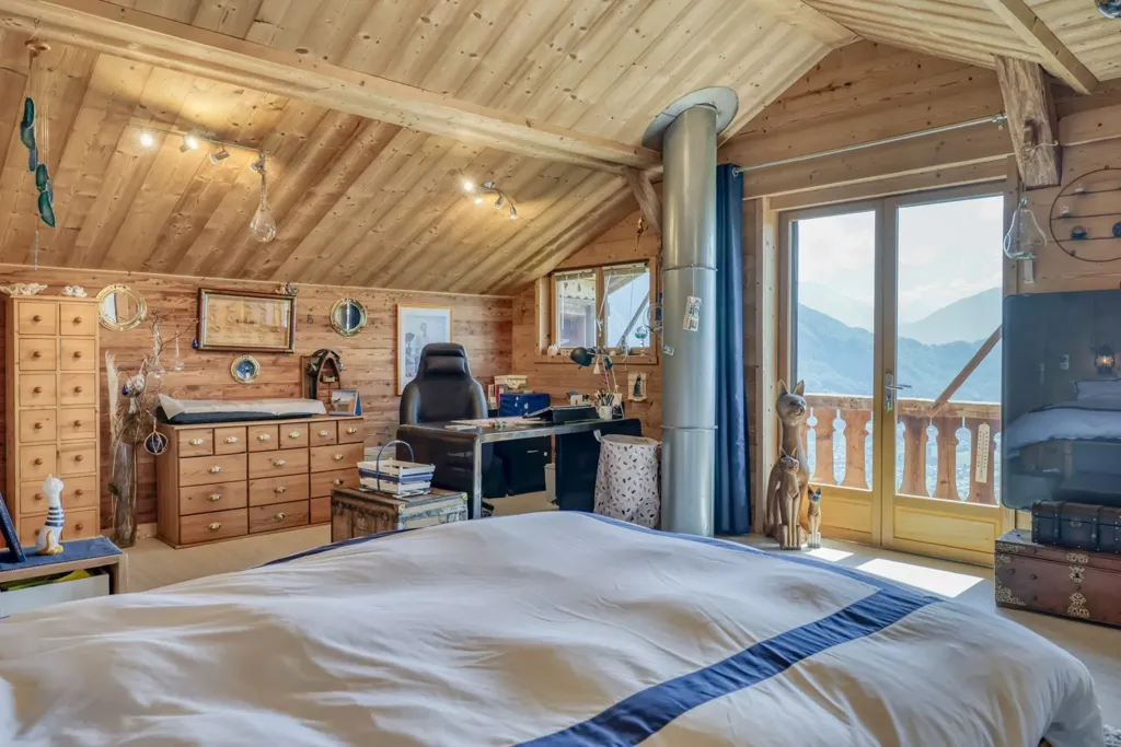 Camere da letto - Farmhouse with Mont-Blanc View in Sallanches