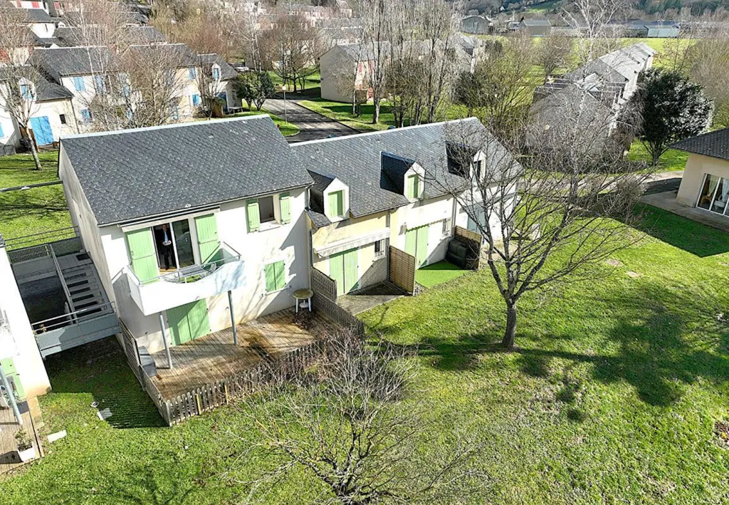 Vue aérienne - Appartement avec Piscine à Saint-Geniez-d'Olt