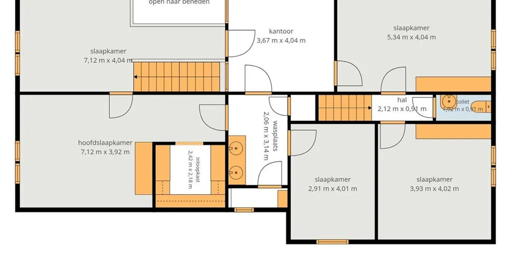 Plan - Maison avec Atelier sur Terrain de 1372m² à Balen