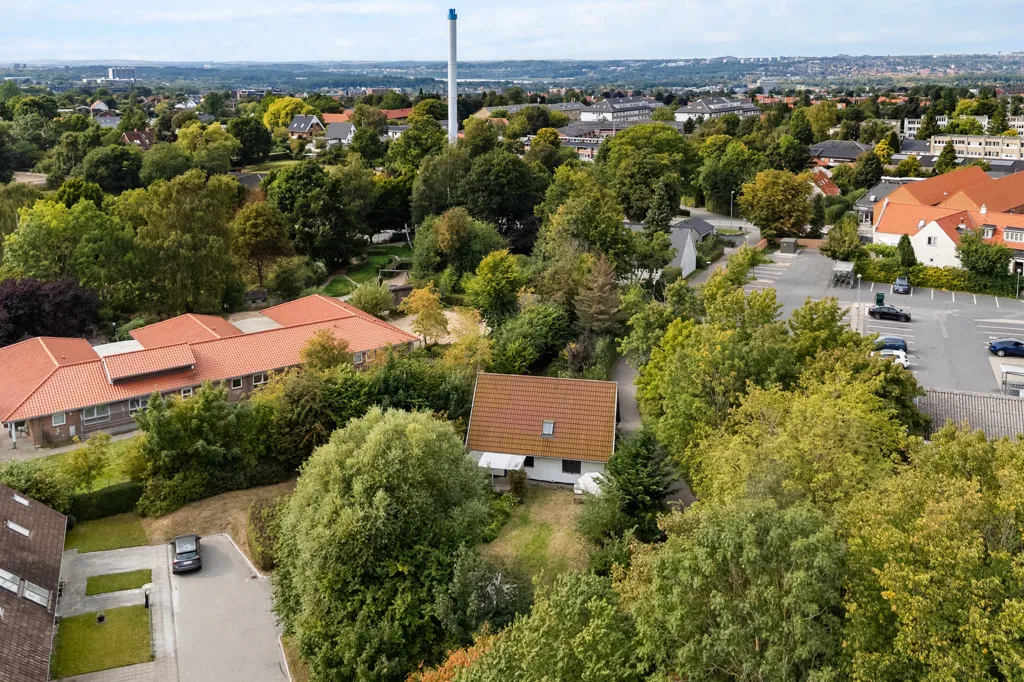 Vue aérienne - Maison 2 pièces à Højbjerg