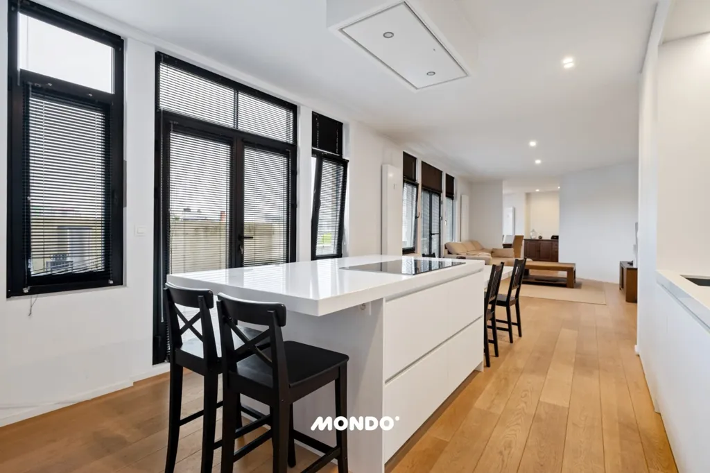 Köök - Penthouse with Panoramic View in Antwerp