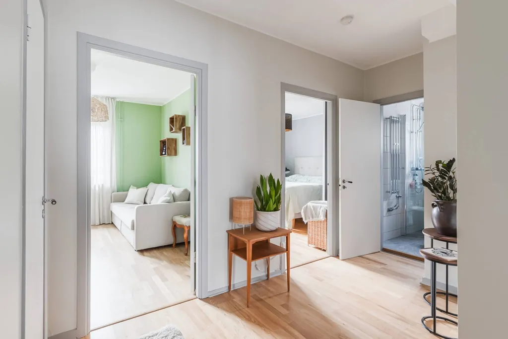 Entrée - Apartment with Balcony in Restalundsvägen