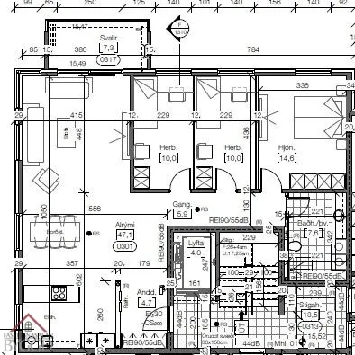 4-toaline korter asukohas Akureyri