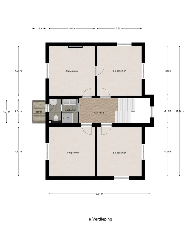 Plan - Historic Villa with Garden in Landgraaf