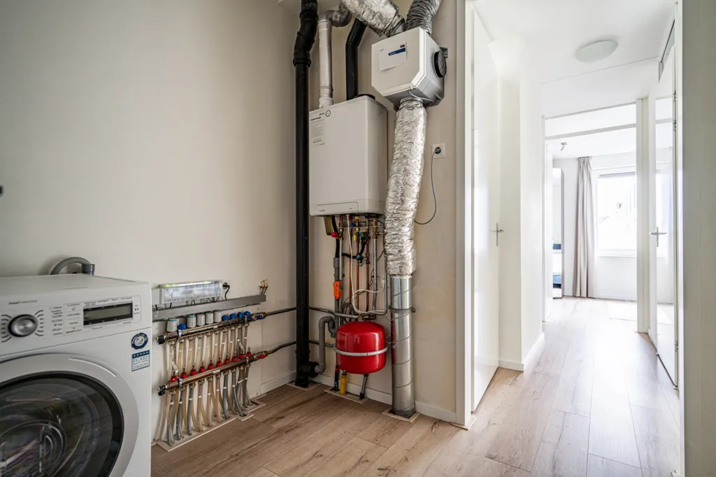 Utility Room - Corner Apartment with Extra Mezzanine in Leiden