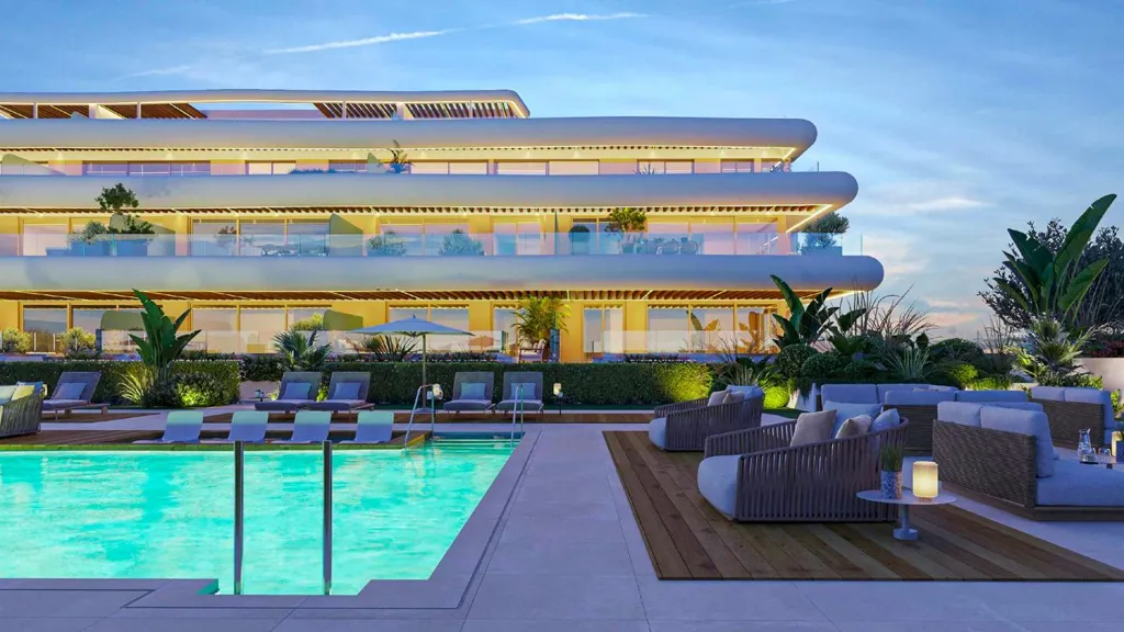 Piscine - Penthouse with Rooftop Pool in Casares