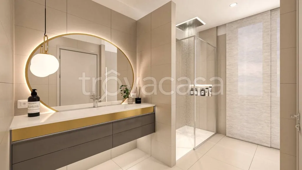 Bathrooms - Apartment with Large Terrace in Corciano