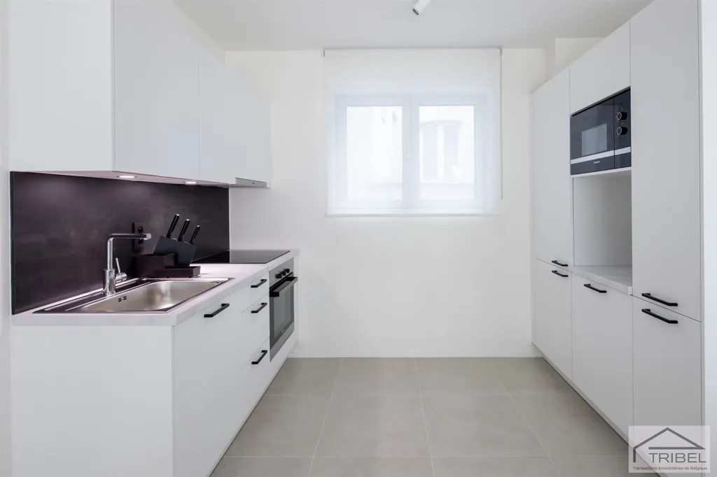 Cucina - Furnished Flat with Terrace in Brussels