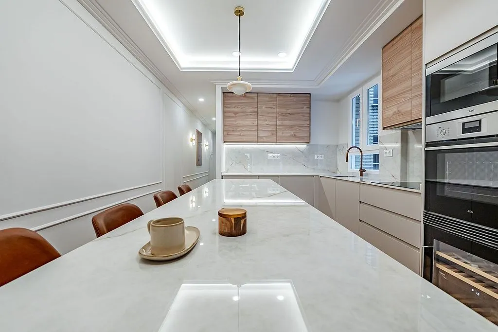 Köök - Apartment with Terrace and Balcony in Malasaña
