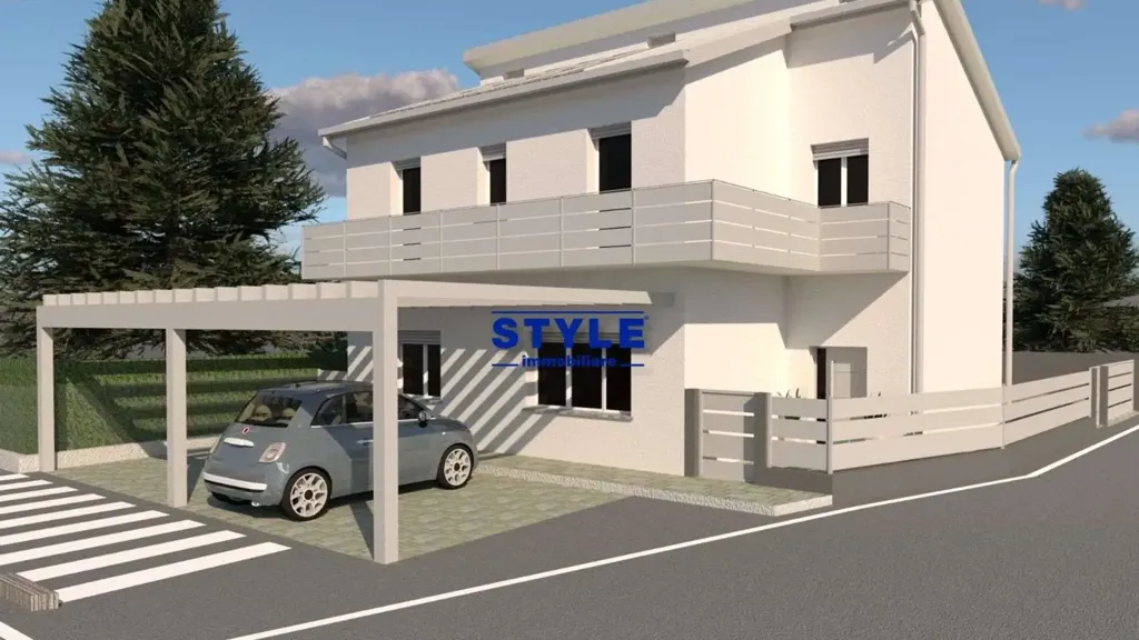 Rear-Facing Apartment with Solar Panels in Dolo