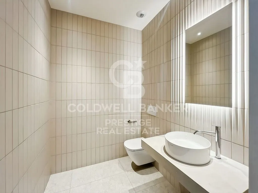 Salles de bain - New Apartment with Lift in Eixample