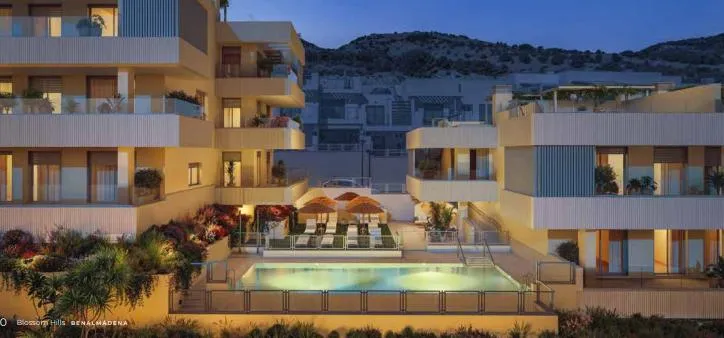Piscina - Beachfront Flat with Pool in Benalmádena Pueblo