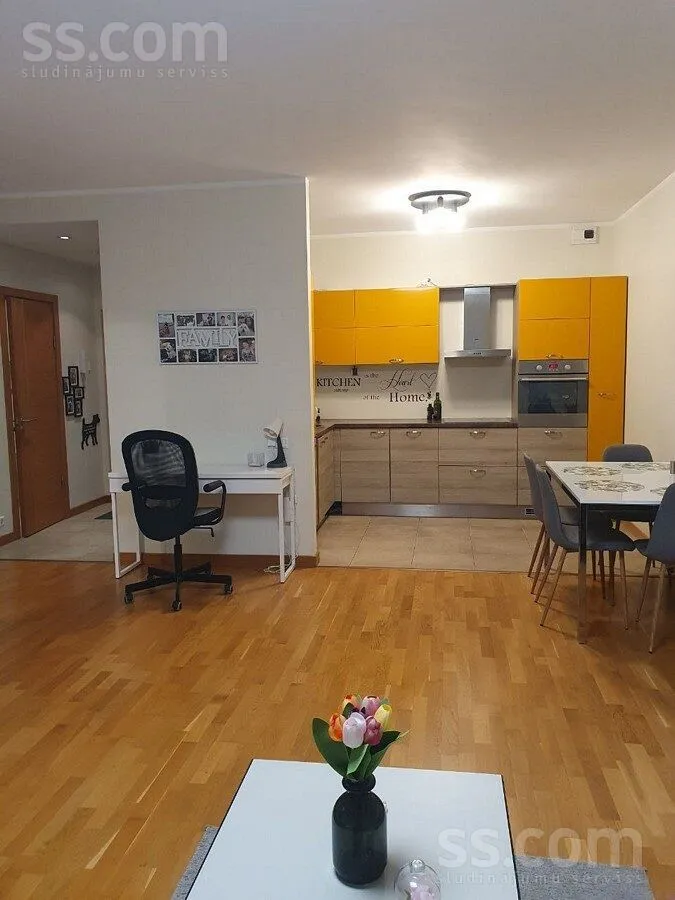 Séjour - 2-Bedroom Apartment with Balcony in Riga Centre