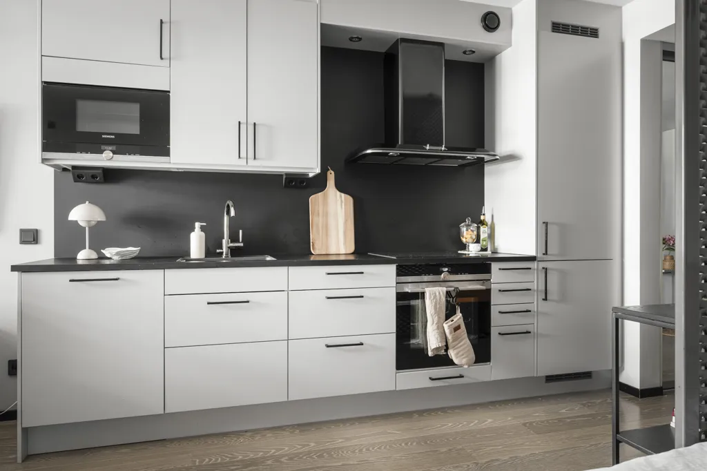 Cuisine - Modern Studio with Alcove in Mölndalsvägen