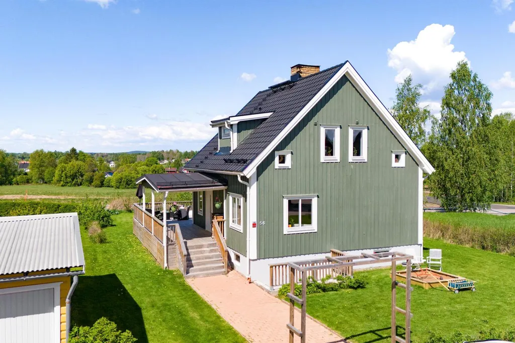 Vue aérienne - Planned Villa with Terrace in Avesta