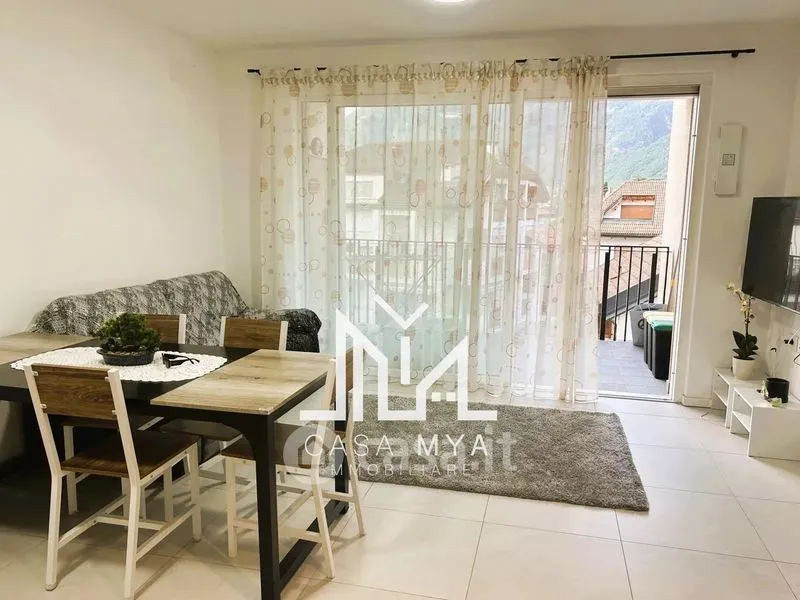 Sala da pranzo - Modern Bilocale with Terrace in Laives