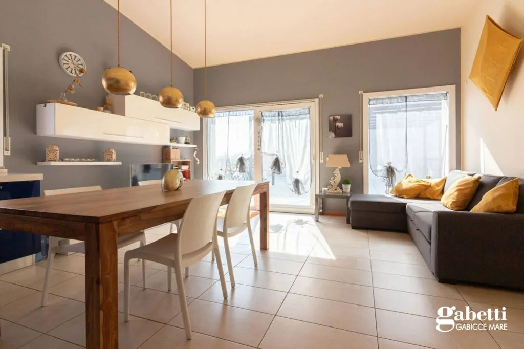 Söögituba - Apartment with 80m² Terrace in Gabicce Mare