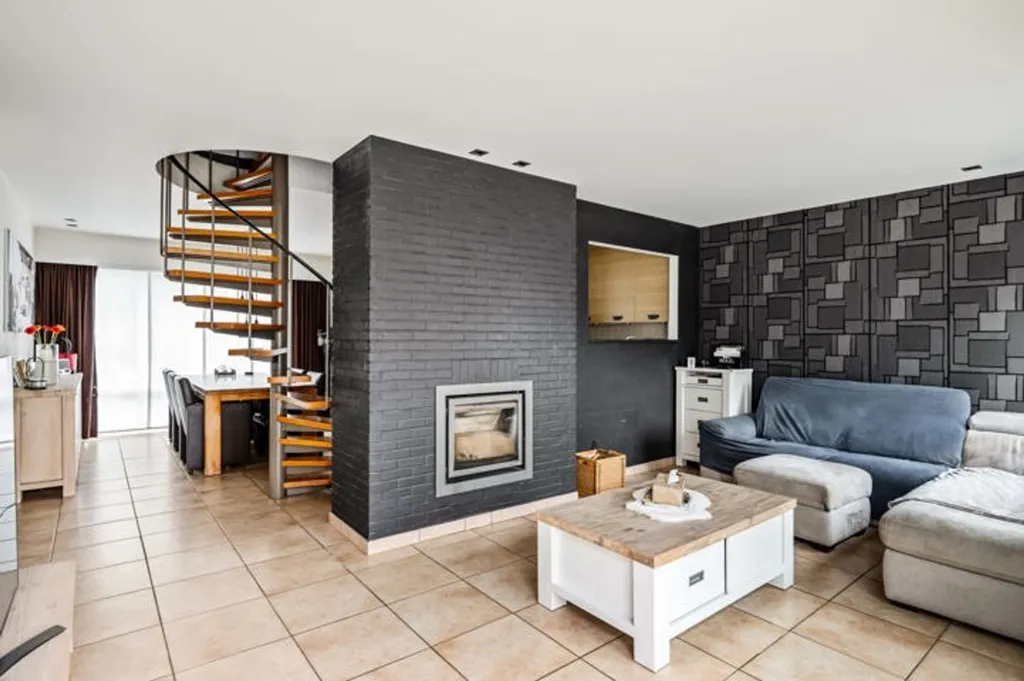 Séjour - Maison avec Deux Garageboxes à Aartselaar
