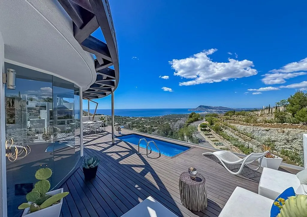 Piscine - Villa with Pool and Terrace in Altea la Vella