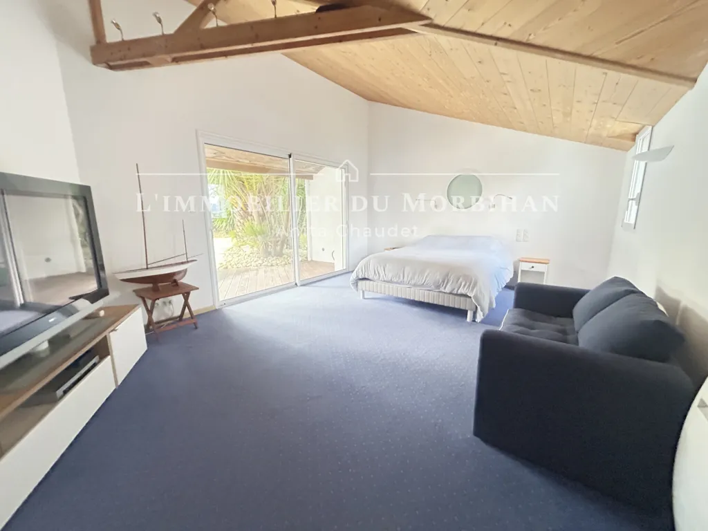 Chambres - Maison avec Piscine Chauffée à 200 m de la Plage