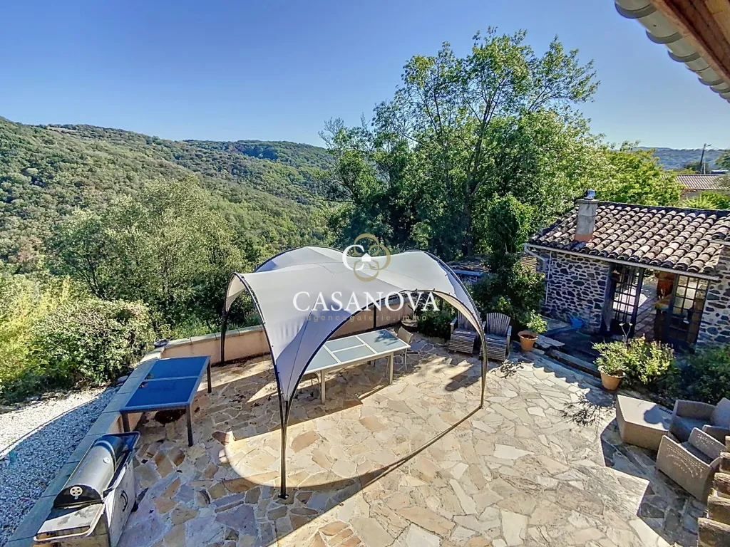 Terrass - Character House with Panoramic View near Clermont-l'Hérault