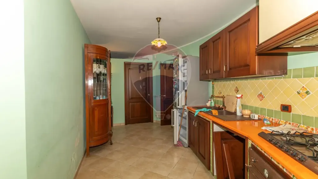 Cuisine - Villa with Sea View and Solar Terrace in Augusta