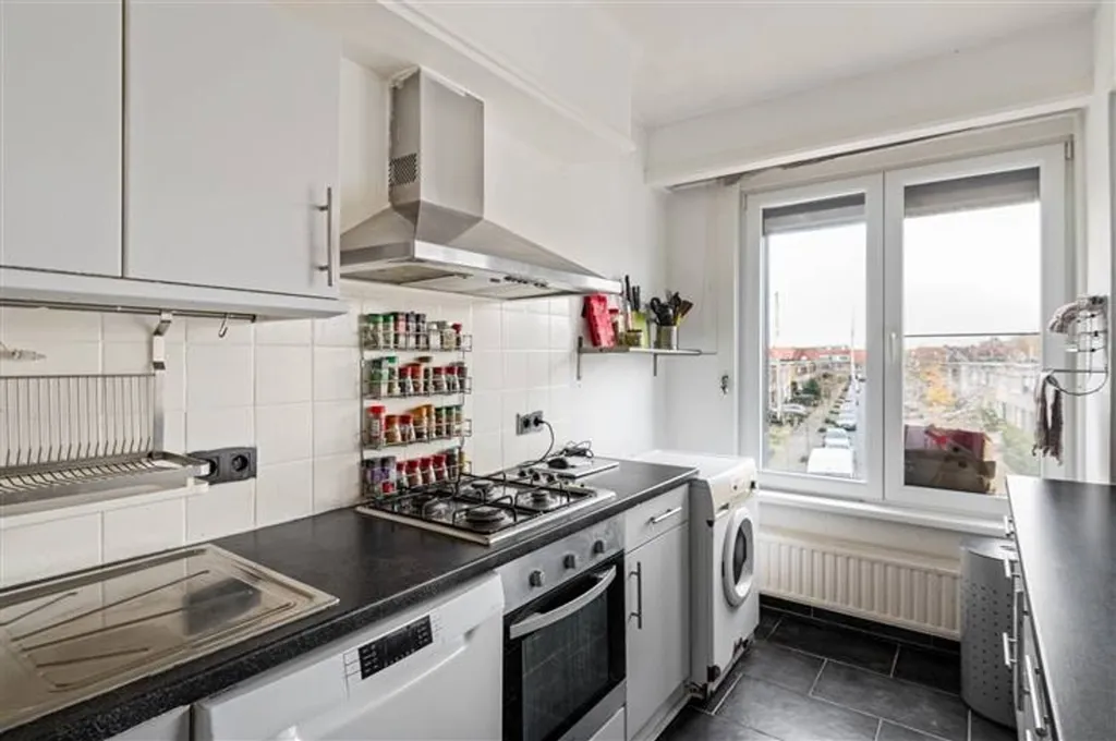 Cuisine - Appartement Instapklaar avec Vue sur Merksem