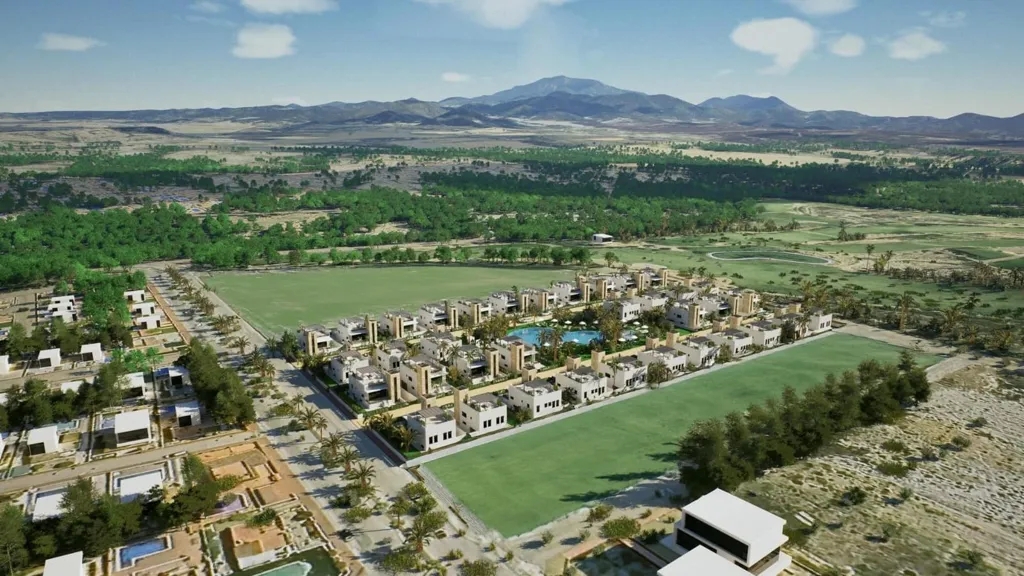 Vue aérienne - New Build Villa with Solarium in Camposol, Mazarrón
