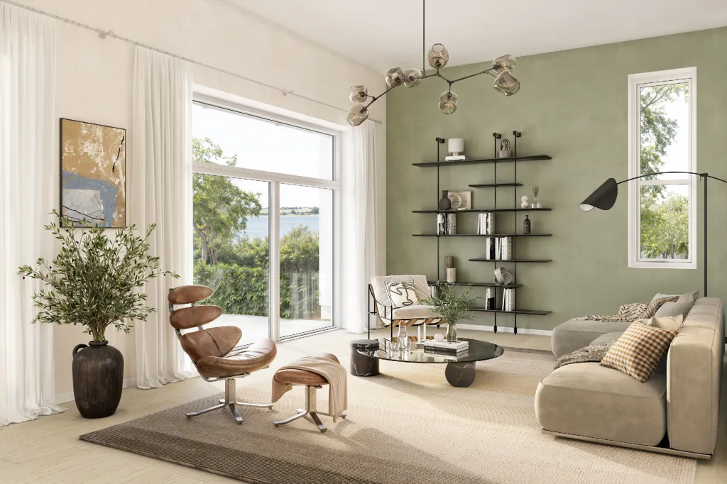 Elutuba - Apartment with Two Large Rooftop Terraces in Roskilde
