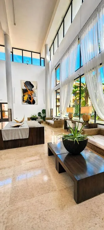 Soggiorno - 1-Bed Apartment with Pool on Avenida Del Decano