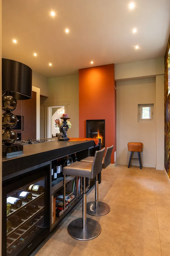 Cuisine - Historic Villa with Garden in Almen