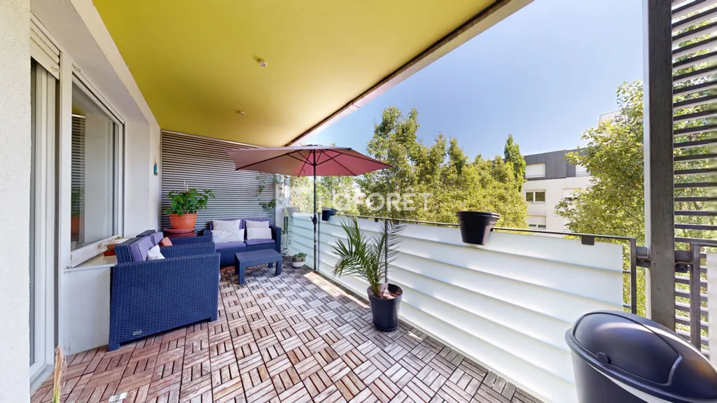 Balcony - 4-Piece Apartment with South Terrace in Strasbourg
