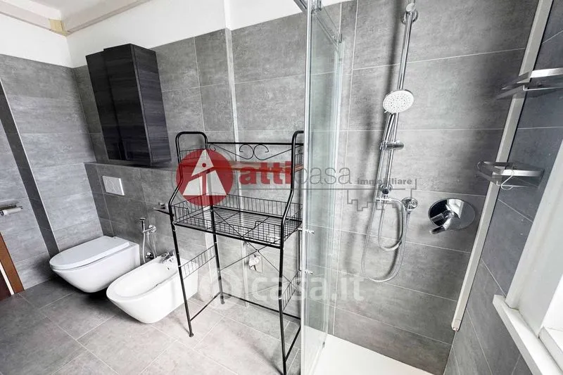 Bathrooms - Bi-Level Attic Apartment with Sea View in Trieste