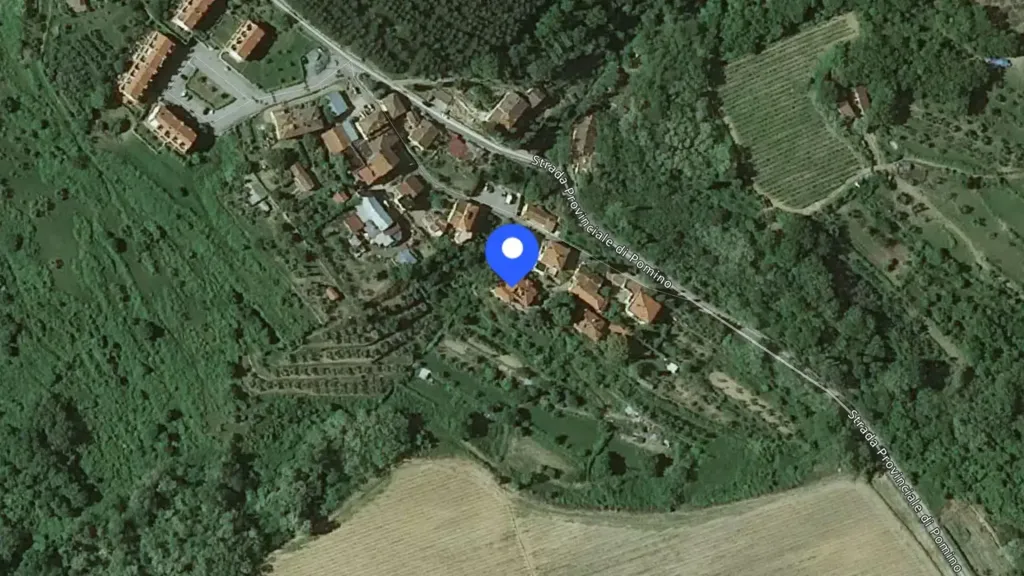 Vista aerea - Auctioned Apartment with Garden in Rufina