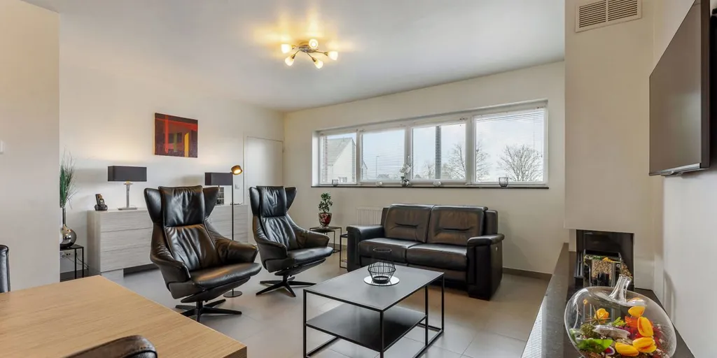 Soggiorno - Duplex Apartment with Veranda in Riemst