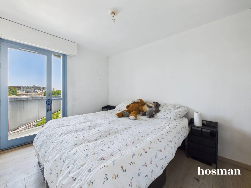 Camere da letto - 2-Bedroom Apartment with Double Balcony in Pessac