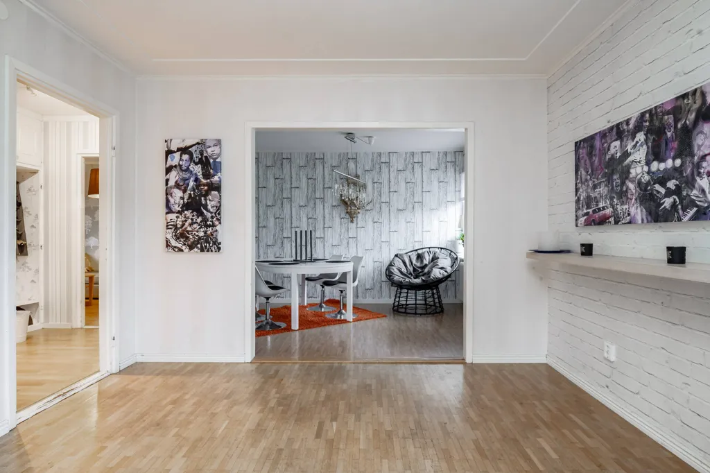 Dining Room - 1.5-Storey Villa with Garden in Söderhamn