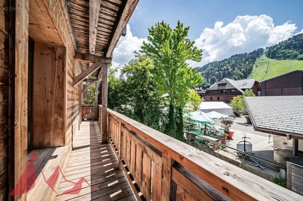Balcon - Appartement Rénové avec Balcon au Centre de Morzine