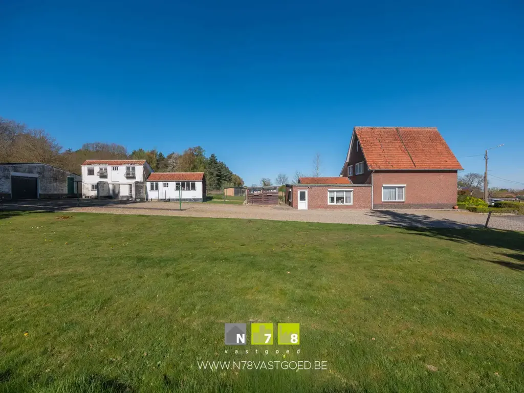 Jardin - Maison libre de plain-pied avec jardin à Maaseik