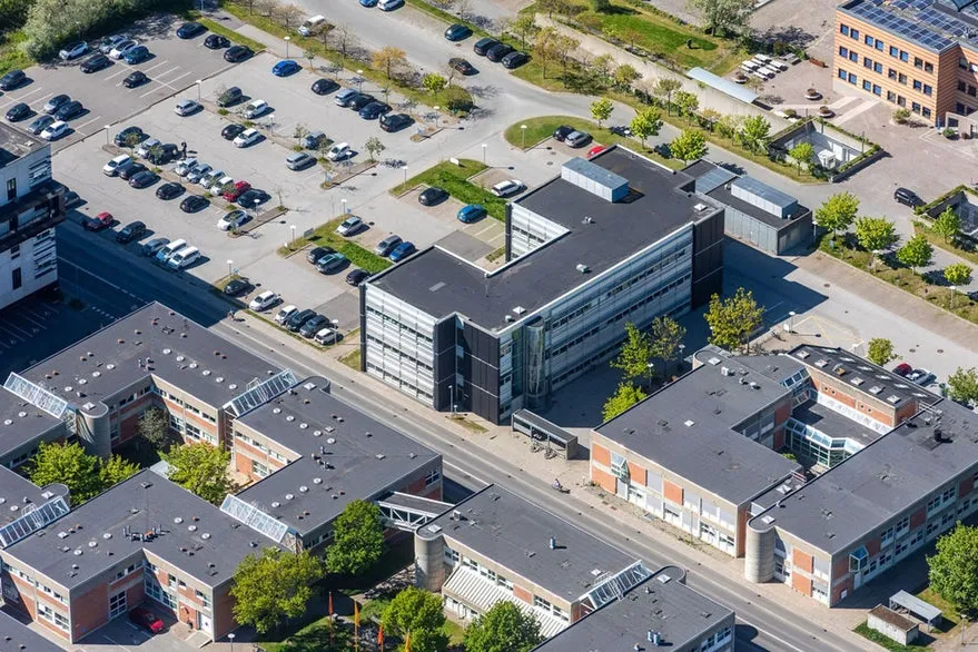 Aerial - Laboratory Facility in Aalborg University Campus