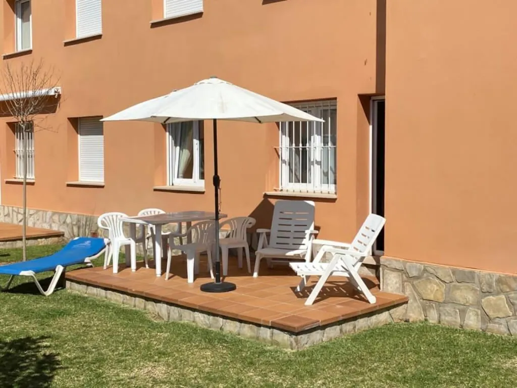 Terrasse - Furnished Apartment with Pool in Oliva Nova