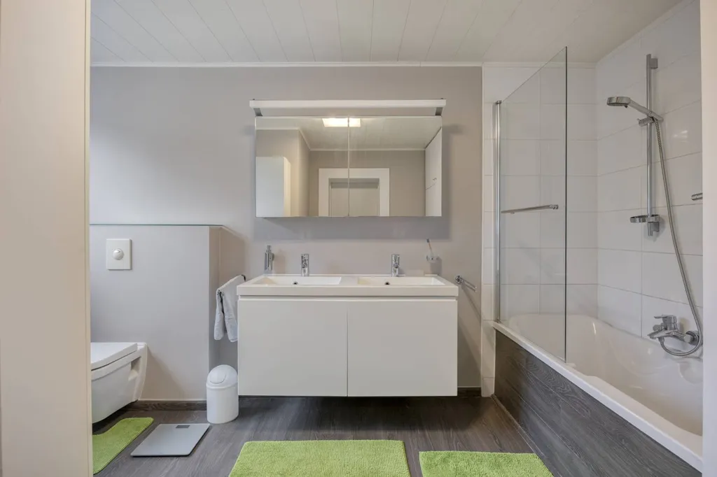 Bathrooms - House with Separate Salon in Lendelede