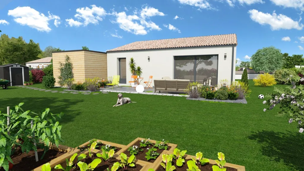 Maison Bioclimatique avec 3 Chambres à Joze