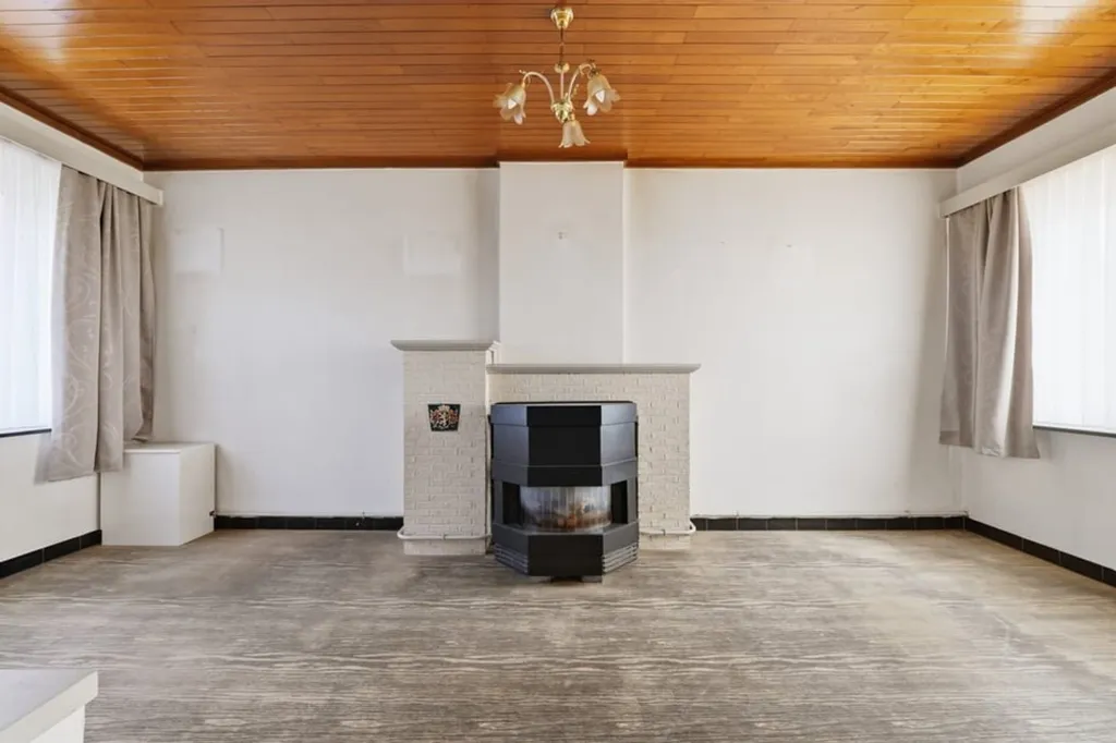 Living Room - Renovatable Building with Garden in Diepenbeek