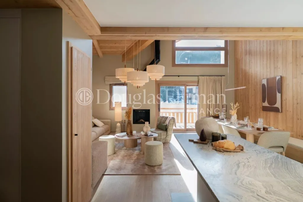 Elutuba - Duplex Chalet with Mountain View in Courchevel