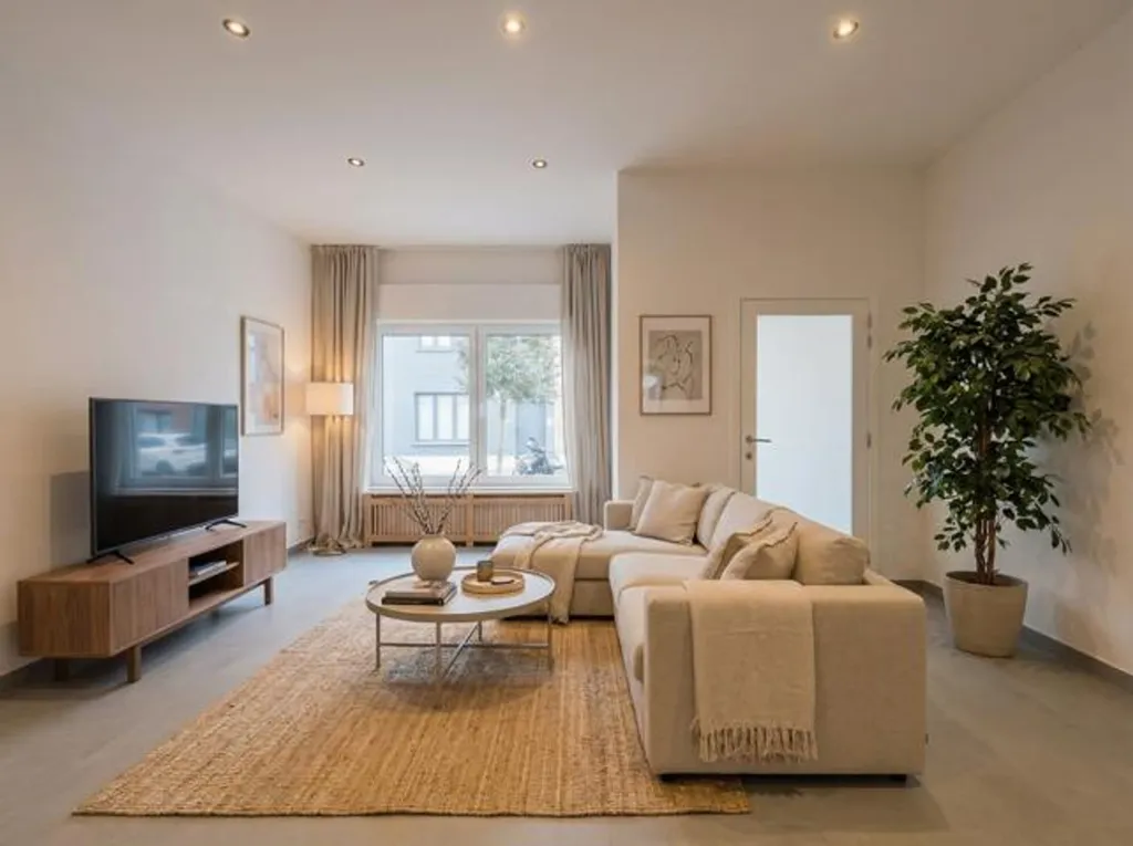 Séjour - Maison Rénovée à Deux Niveaux au Centre de Tervuren