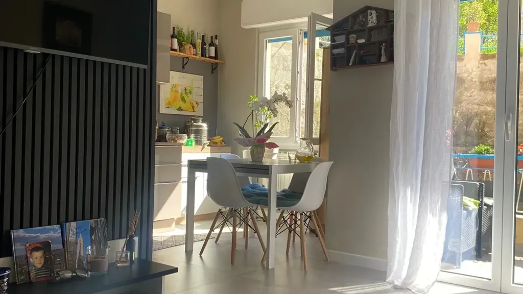 Salle à manger - Modernised Apartment with Terraces in Sanremo